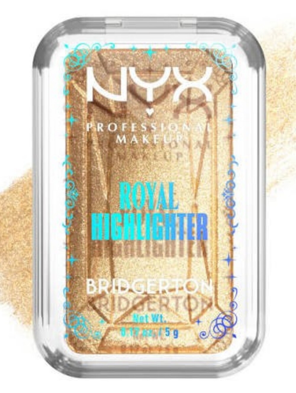 NYX x Bridgerton Royal Highlighter Light Gold 0.17 oz